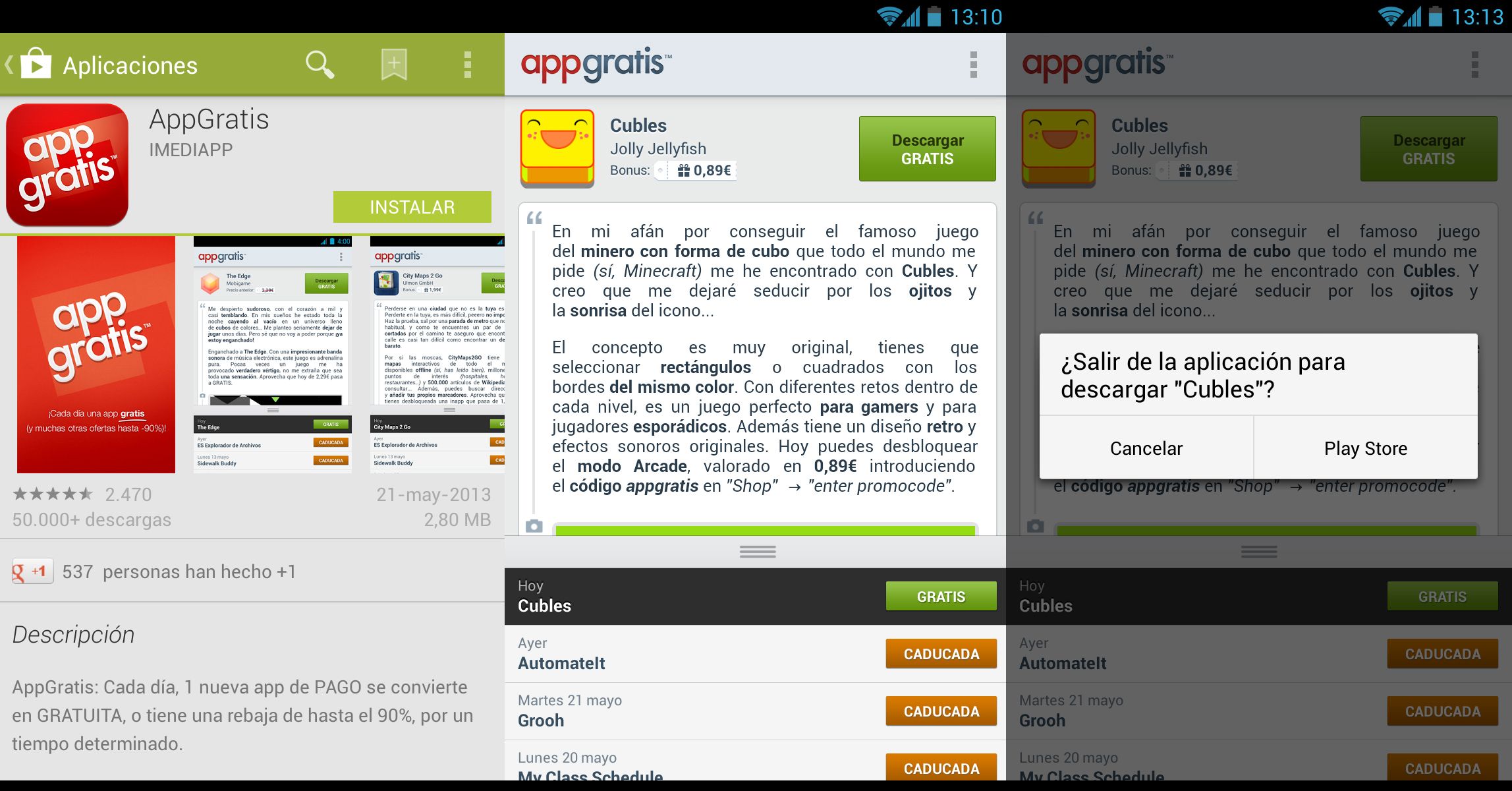 Appgratis Android