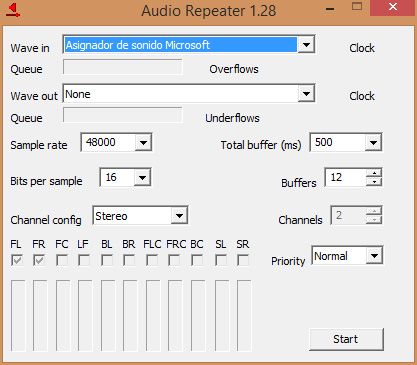 Audio Repeater screenshot