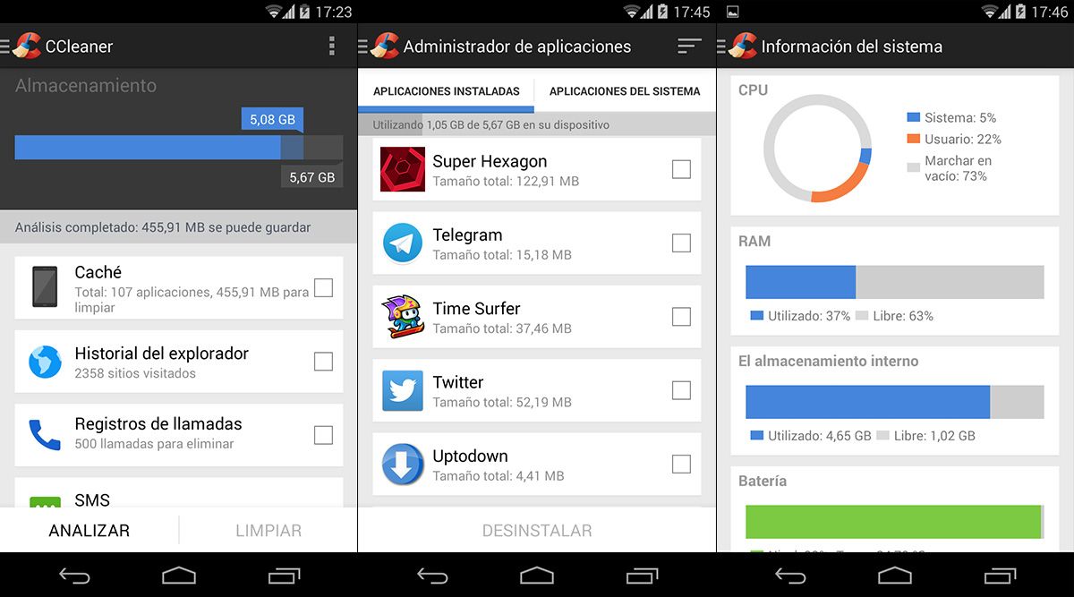 CCleaner-Android-screenshot-ES