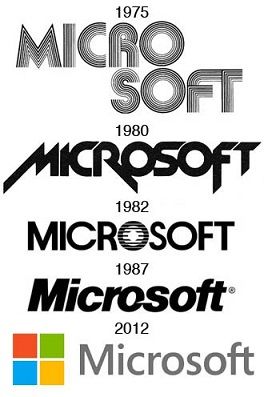 Cambios en el logo de Microsoft