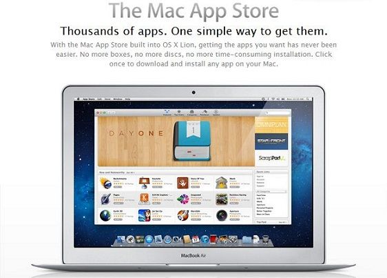 El éxito de la Apple Mac App Store 10.000 aplicaciones disponibles para la descarga