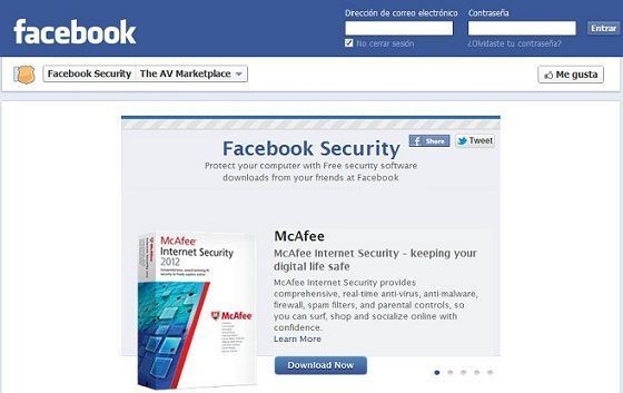 Facebook ofrece antivirus gratuitos en su Antivirus Marketplace