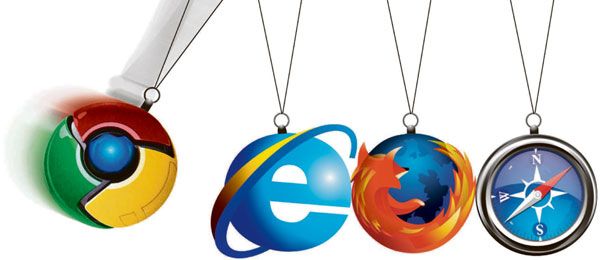Internet Explorer, Chrome o Mozilla