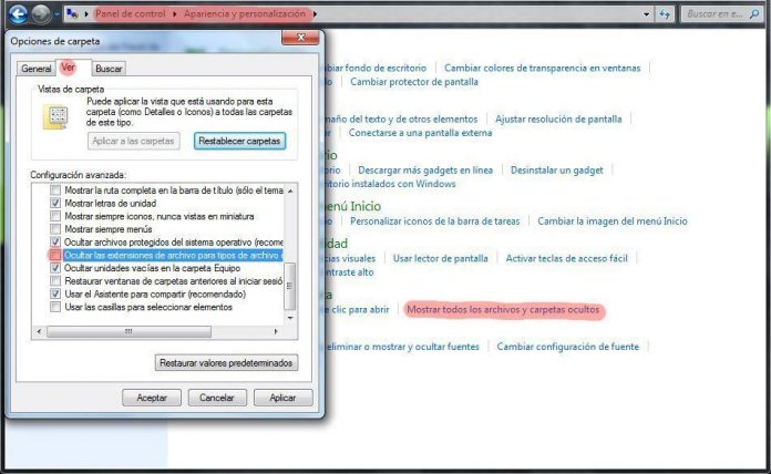 Cómo mostrar las extensiones de tus archivos en Windows y averiguar su