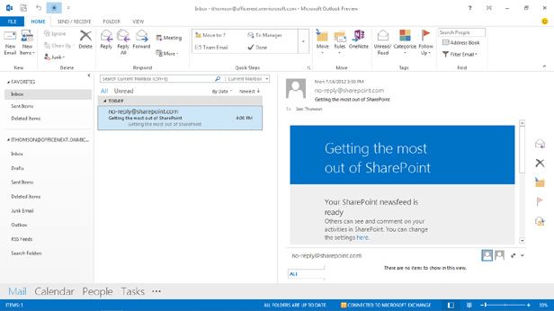 Outlook 2013 La suite ofimática Microsoft Office 2013 podría llegar el 29 de enero