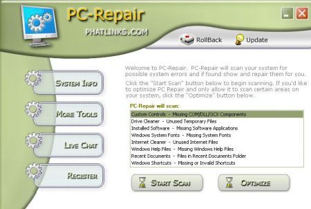  PC Repair System, recomendable pack con los mejores programas para escanear, reparar y optimizar el equipo