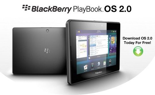 Playbook OS 2.0, la actulaización del sistema operativo de las tabletas Blackberry Playbook