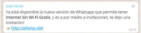 Timo whatsapp wifi 2 Cinco estafas de WhatsApp en las que no debes caer
