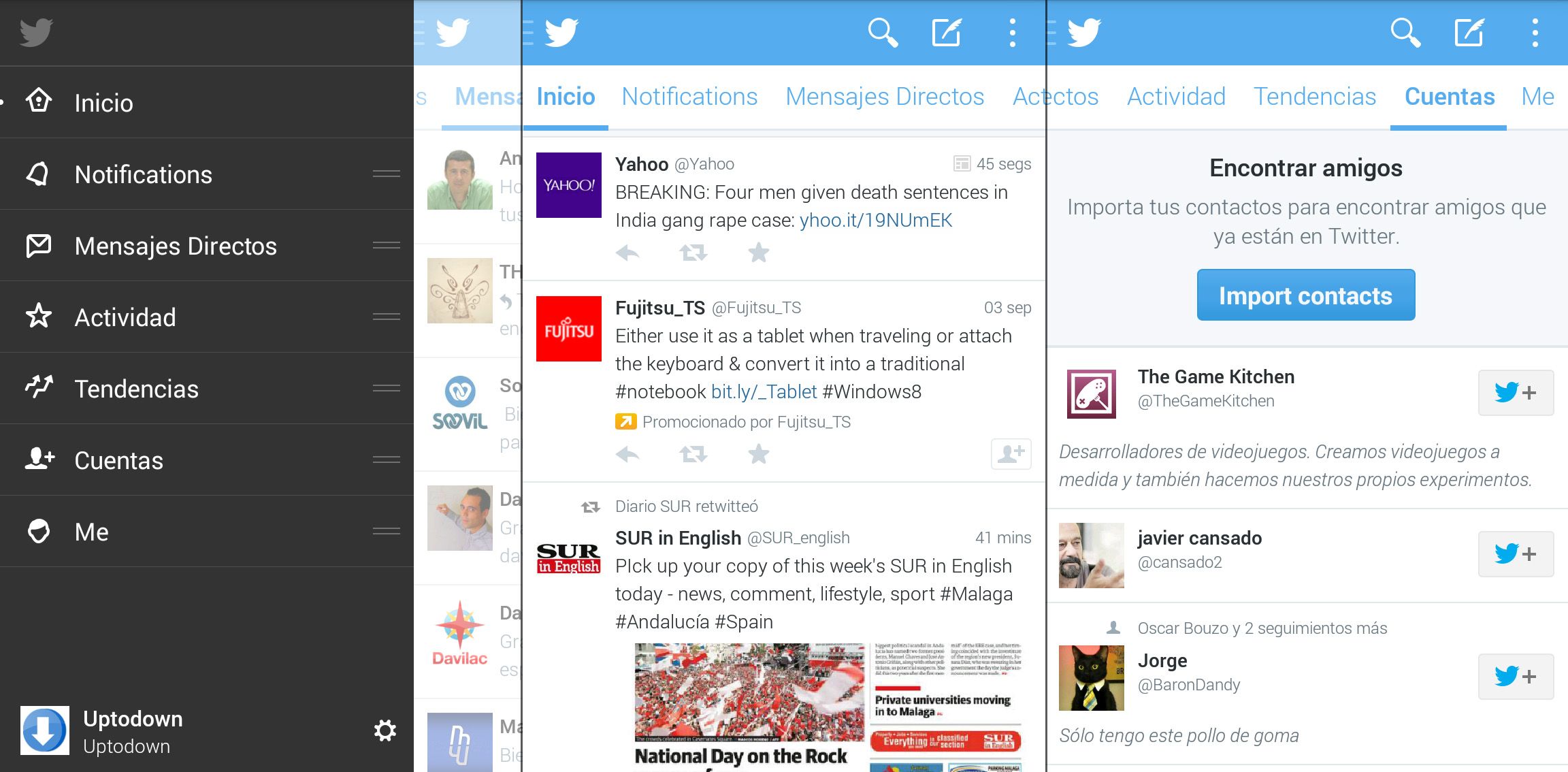 Twitter 5 Android beta screenshots