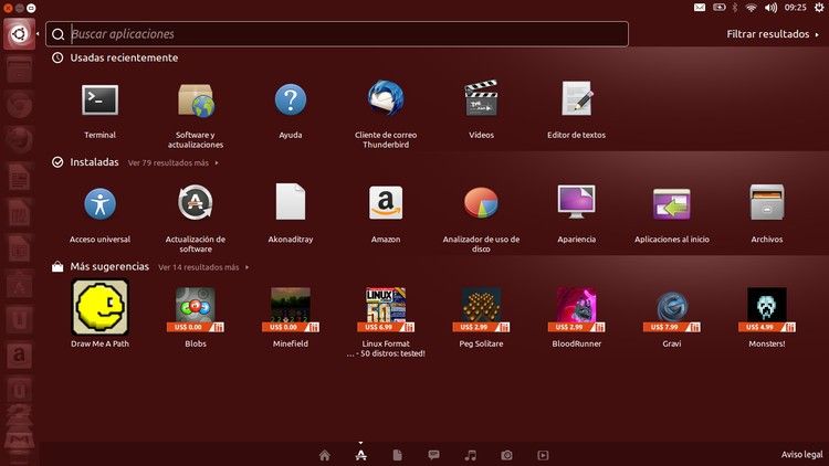 Ubuntu Raring Ringtail captura 1