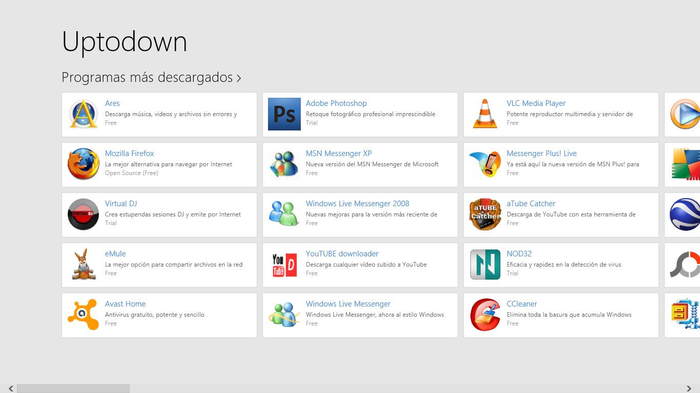 Uptodown Windows 8 Uptodown ya tiene aplicación para Windows 8