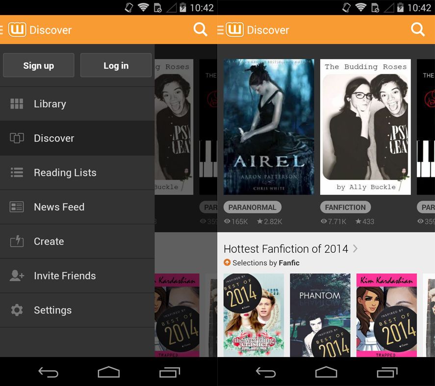 Wattpad Read thousands of books and share your progress with friends