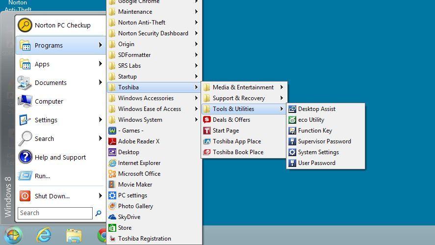 Windows 10 start menu How to add features from Windows 10 to your current version