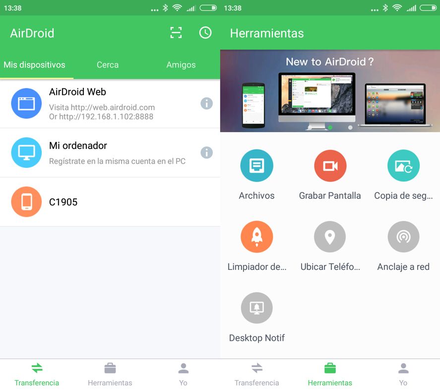 airdroid seguridad screenshot AirDroid has finally fixed its security issues