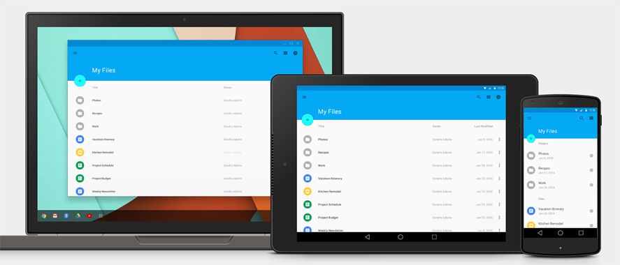 android l responsive Introducing the future of Google: Android L and Material Design