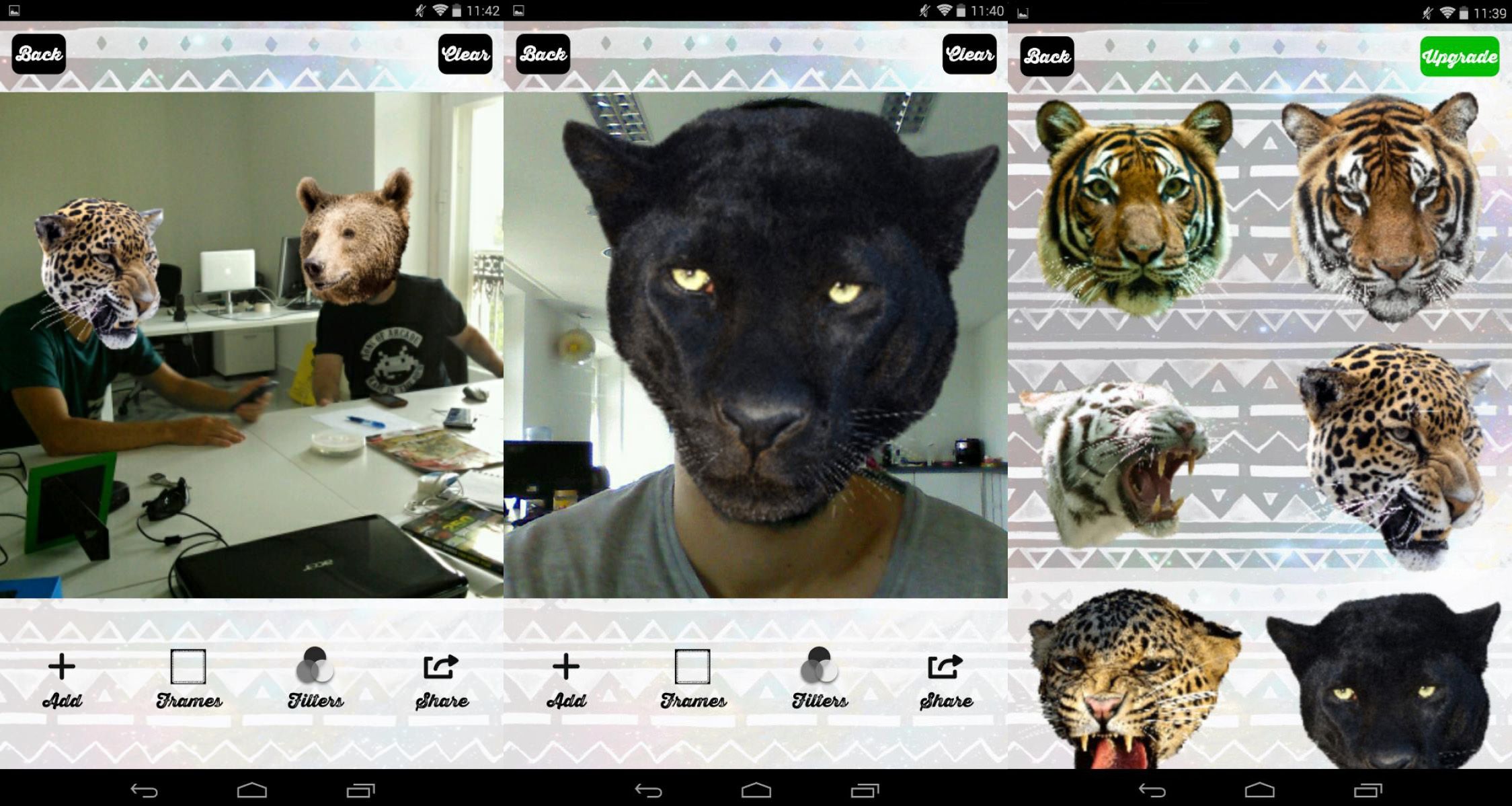 animal face The ten weirdest Android apps for selfie-editing