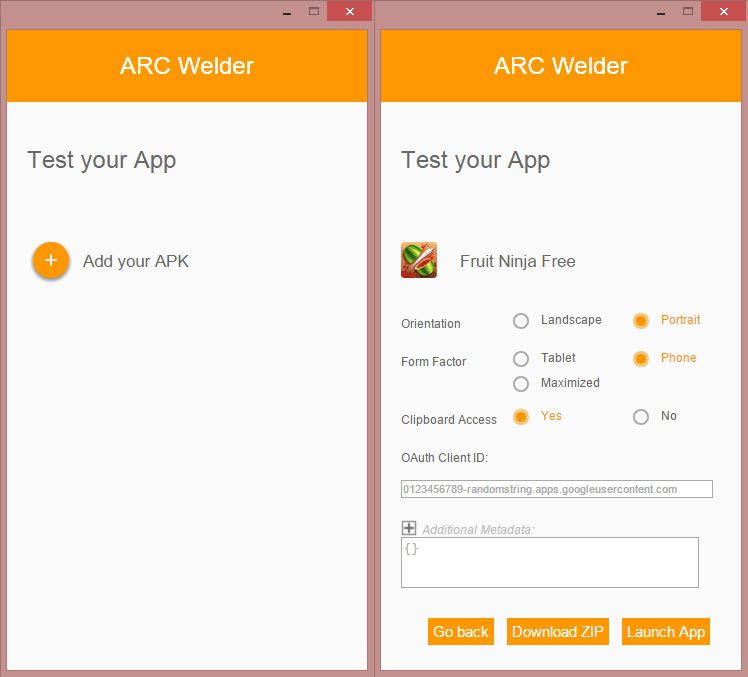 arc welder 1 A Chrome extension that can run Android apps on PCs