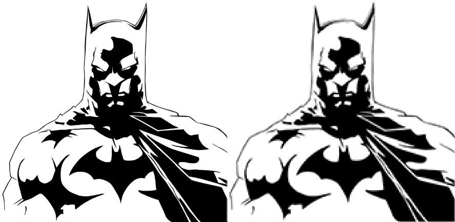 batman-vector-vs-bitmap