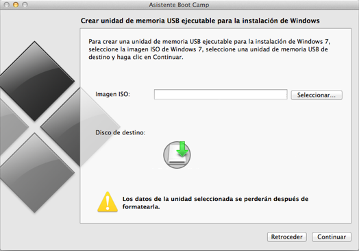 bootcamp23 Instala facilmente Windows en Mac a través de USB