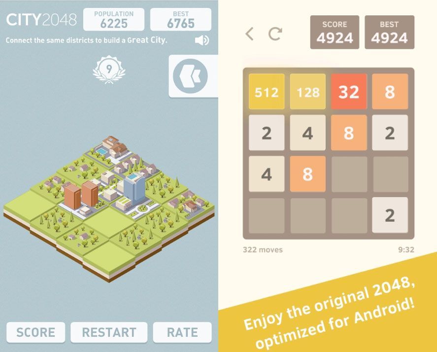 brain training 2048 The best brain training apps for Android
