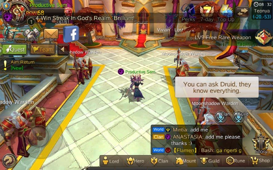 burning blood screenshot 3 Burning Blood, clon en miniatura de World of Warcraft para Android