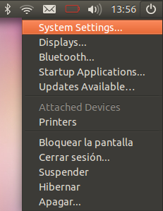 cambios menu Novedades en Ubuntu 11.10: sesión, "dark toolbars", Thunderbird, Deja Dup, GTK+ 3...