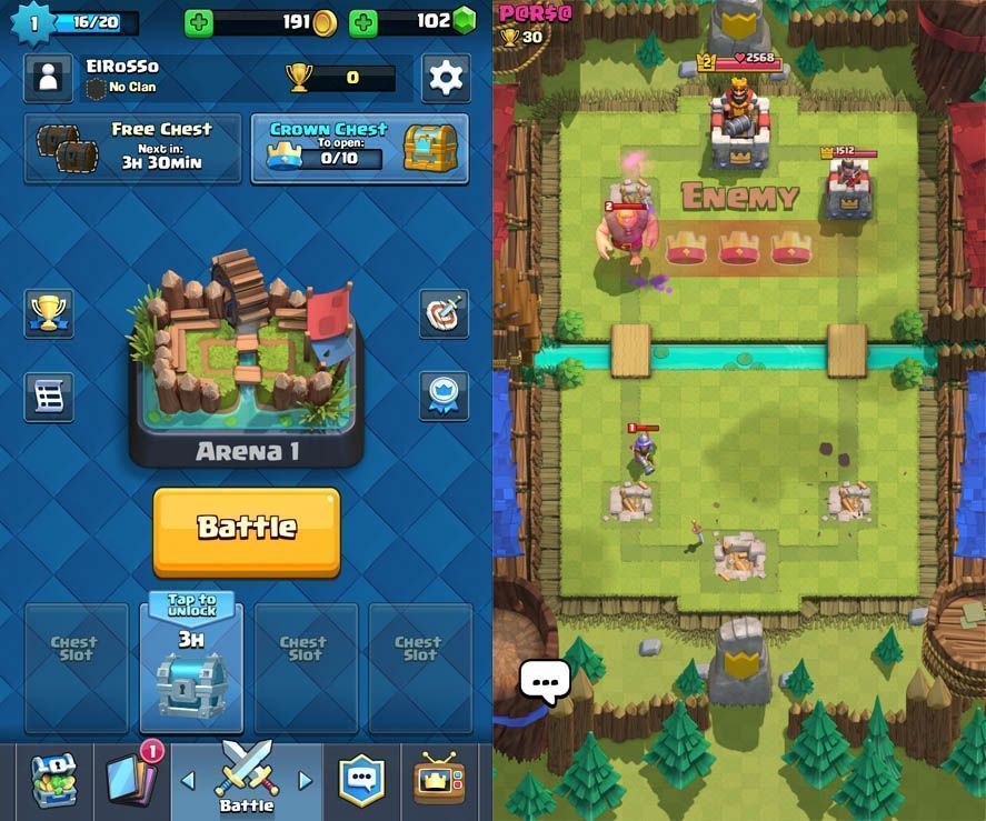 clash royale screenshot 2 Our picks: Top 10 Android games of 2016
