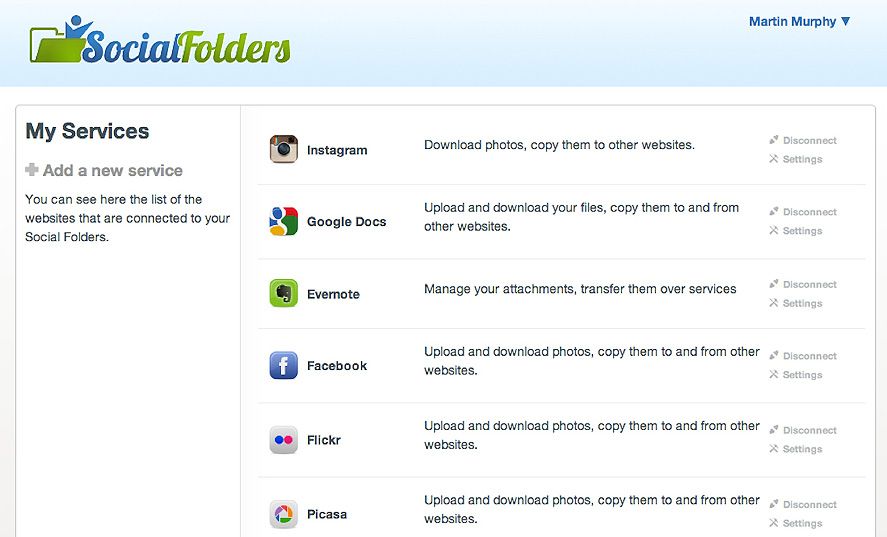 descargar social folders How to download all your social network photos and videos