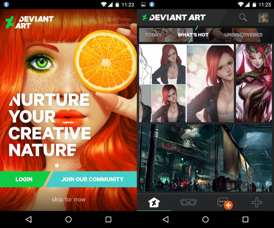 deviantart android 1 It’s here: Meet the official DeviantArt app for Android