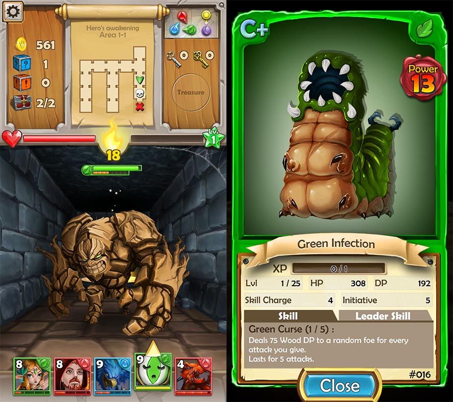 Dungeon Monsters RPG Monster Card