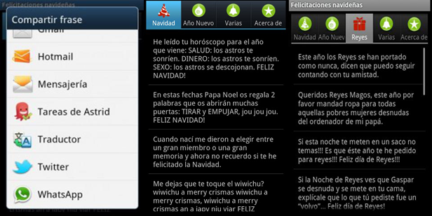 felicitacion Send your holiday greetings with these apps for Android