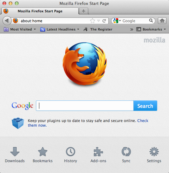 Llega Mozilla Firefox 13, la nueva versión del conocido navegador