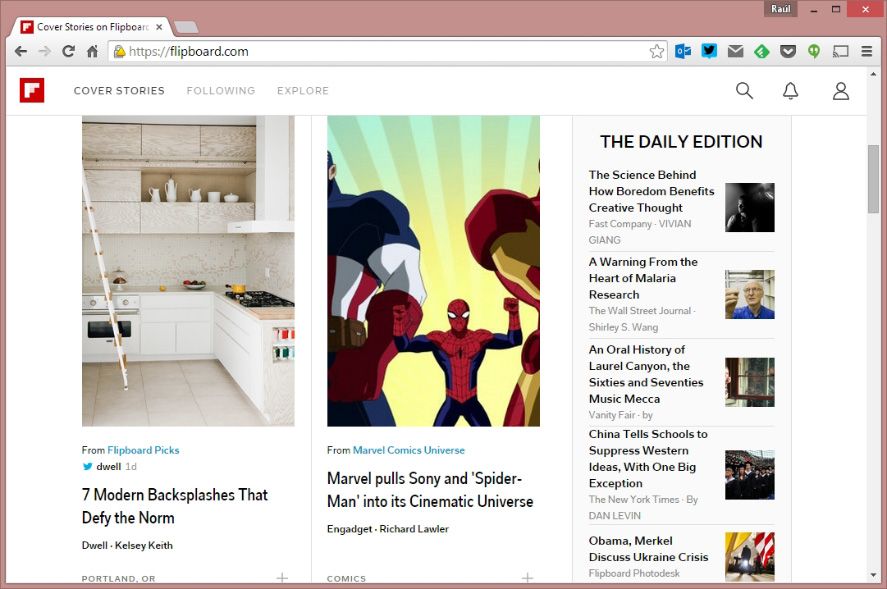flipboard web 1 Flipboard launches a version for web browsers