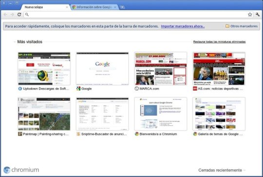 google chrome Google Chrome empieza a ser una de las descargas preferidas para Ubuntu