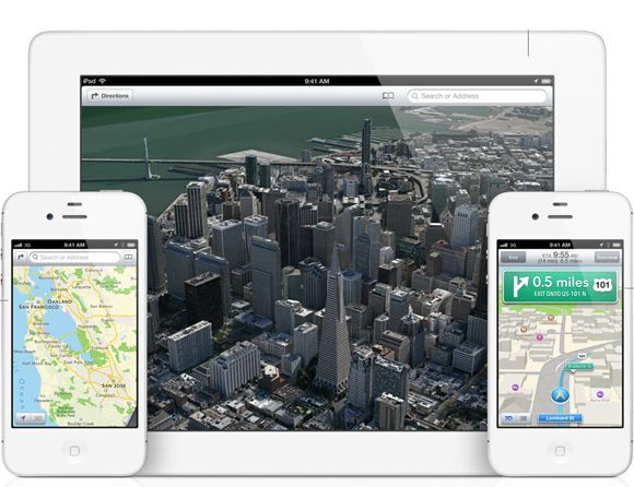 iOS6 mapa Apple presenta iOS6, la nueva versión de su sistema óperativo móvil