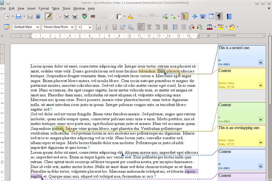 libreoffice 4 3 screenshot 1 The new LibreOffice 4.3 is now available