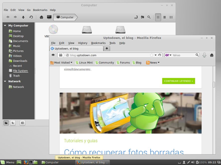 linux mint screenshot 2 Linux Mint 17, the most popular distribution, is now available for download