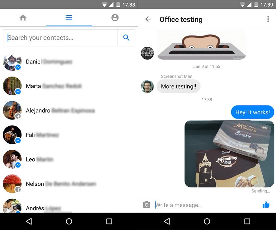 messenger lite screenshots 1 Our picks: The most relevant apps of 2016