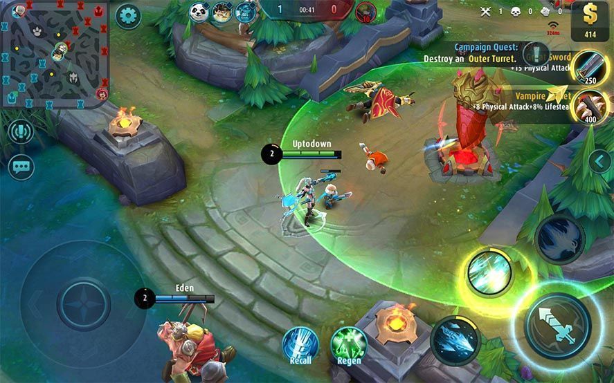 mobile legends screenshot Our picks: Top 10 Android games of 2016