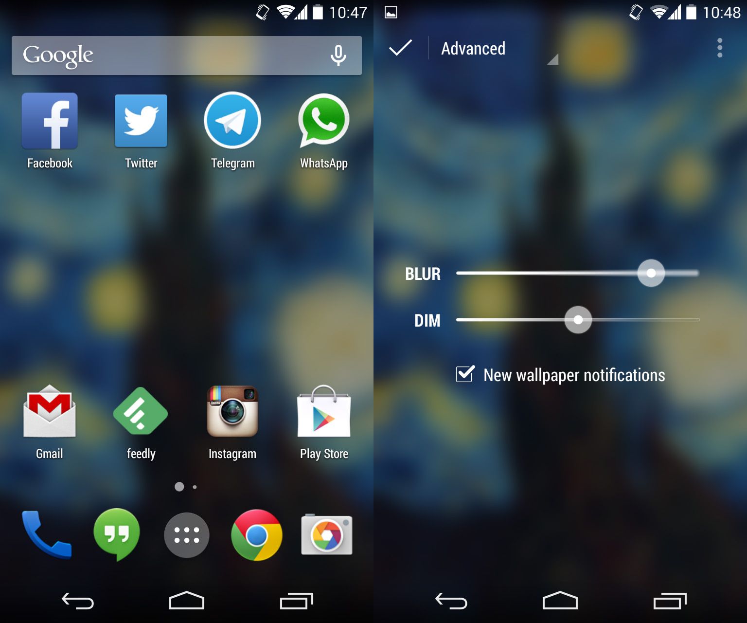 muzei screenshot 2 Apps to find Android wallpapers