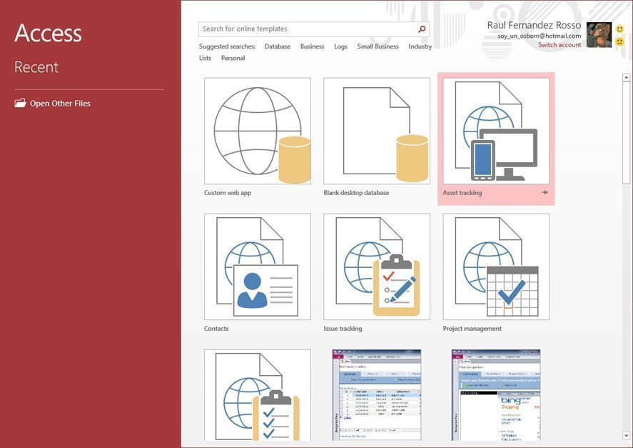 office 2016 access screenshot Office 2016 Preview can now be downloaded for free