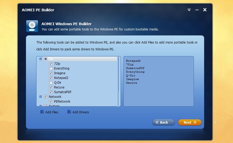 pe builder 2 Auto-run Windows from a pendrive with PE Builder