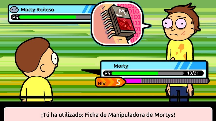 Pocket Mortys Rick and Morty