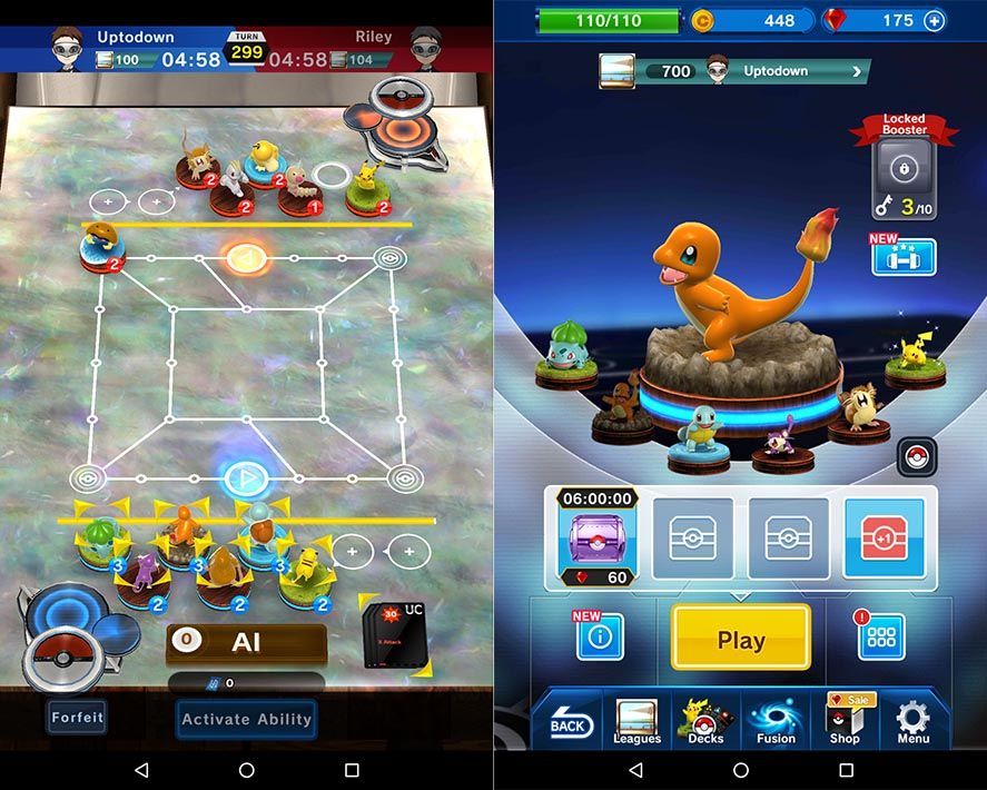 pokemon duel screenshot 2 Disponible Pokemon Duel, el nuevo juego oficial para Android
