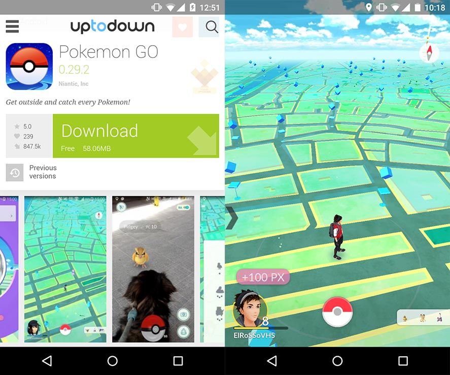 Download Pokemon GO on Uptodown