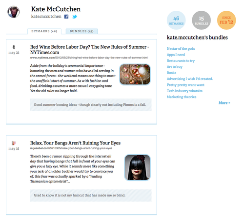 profile kate cropped Bit.ly añade un servicio para guardar tus enlaces favoritos
