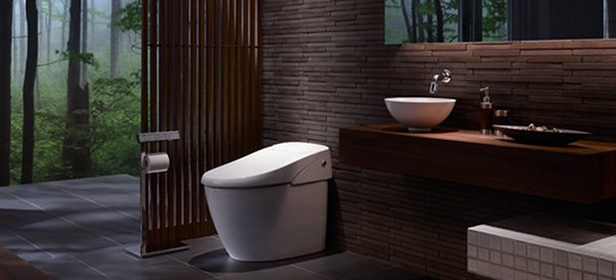 retrete inteligente Japanese developers create an intelligent bathroom controlled by Android