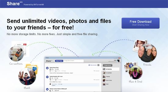 share Share, el almacenamiento en la nube de BitTorrent