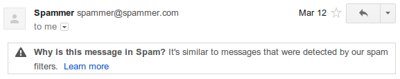 spam3 Gmail explica por qué un correo va a parar a la carpeta de spam