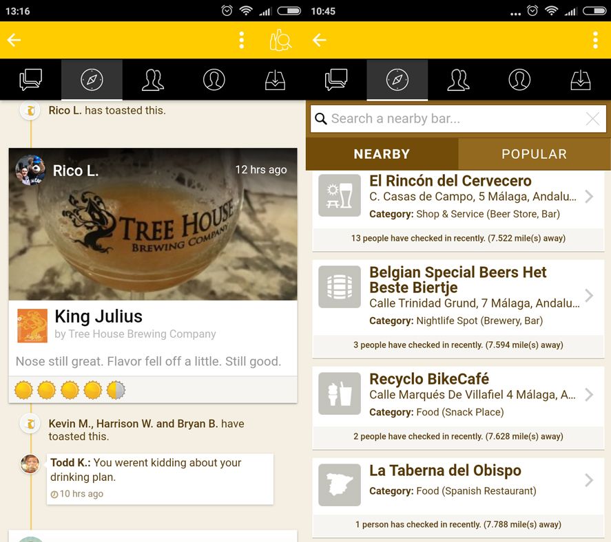 Untappd Android